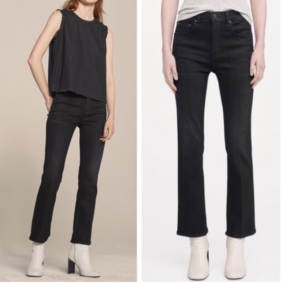 rag and bone hana high rise crop
